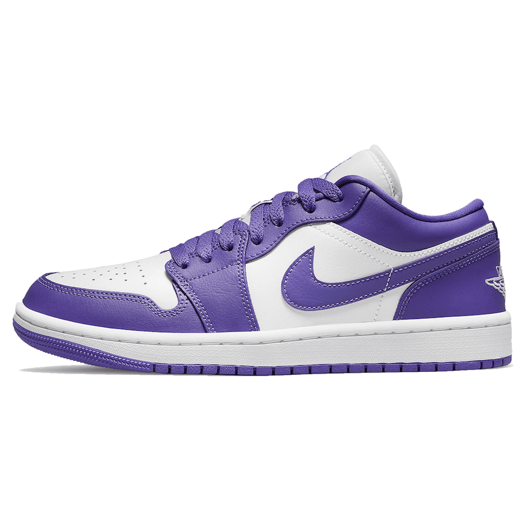 Air Jordan 1 Low Wmns 'Psychic Purple' — UK 2.5 | EU 35.5 | US 5 — Front View