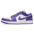 Air Jordan 1 Low Wmns 'Psychic Purple' — UK 2.5 | EU 35.5 | US 5 — Front View