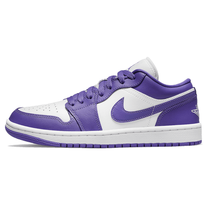 Air Jordan 1 Low Wmns 'Psychic Purple' — UK 2.5 | EU 35.5 | US 5 — Front View