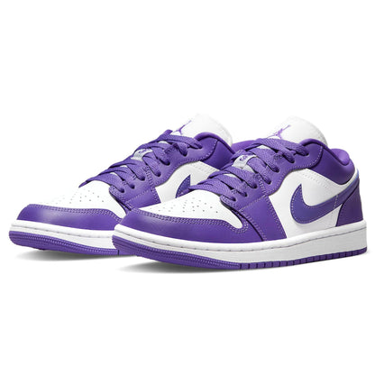 Air Jordan 1 Low Wmns 'Psychic Purple' — UK 2.5 | EU 35.5 | US 5 — Side View