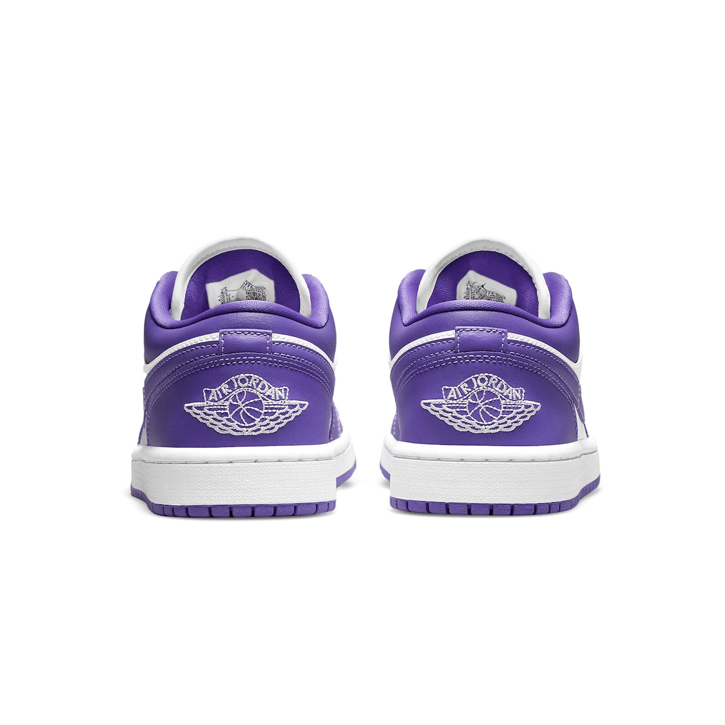 Air Jordan 1 Low Wmns 'Psychic Purple' — UK 2.5 | EU 35.5 | US 5 — Top View