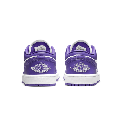 Air Jordan 1 Low Wmns 'Psychic Purple' — UK 2.5 | EU 35.5 | US 5 — Top View