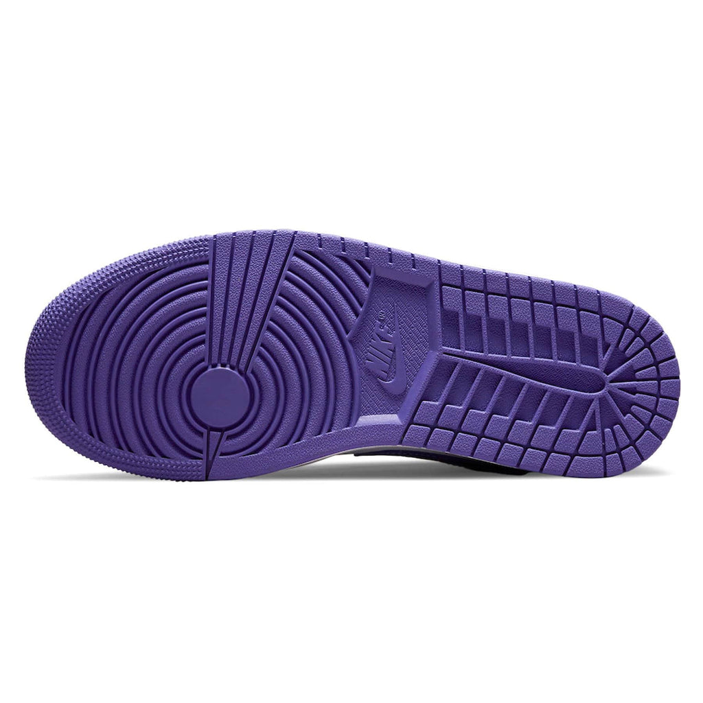 Air Jordan 1 Low Wmns 'Psychic Purple' — UK 2.5 | EU 35.5 | US 5 — Detail View