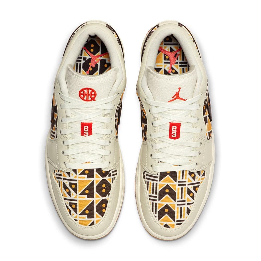 Air Jordan 1 Low 'Quai 54' — UK 3 | EU 35.5 | US 3.5 — Back View