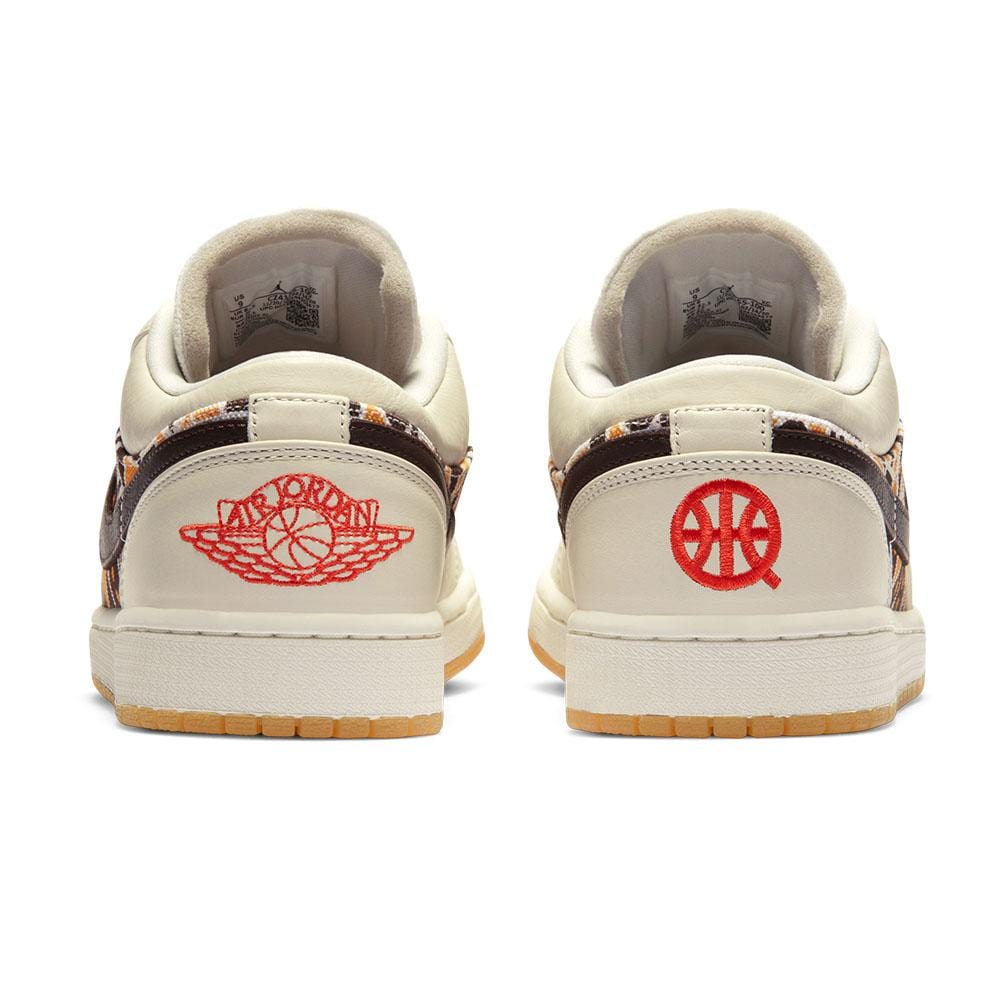 Air Jordan 1 Low 'Quai 54' — UK 3 | EU 35.5 | US 3.5 — Top View