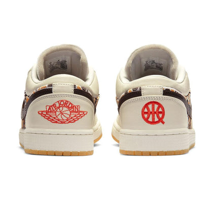 Air Jordan 1 Low 'Quai 54' — UK 3 | EU 35.5 | US 3.5 — Top View