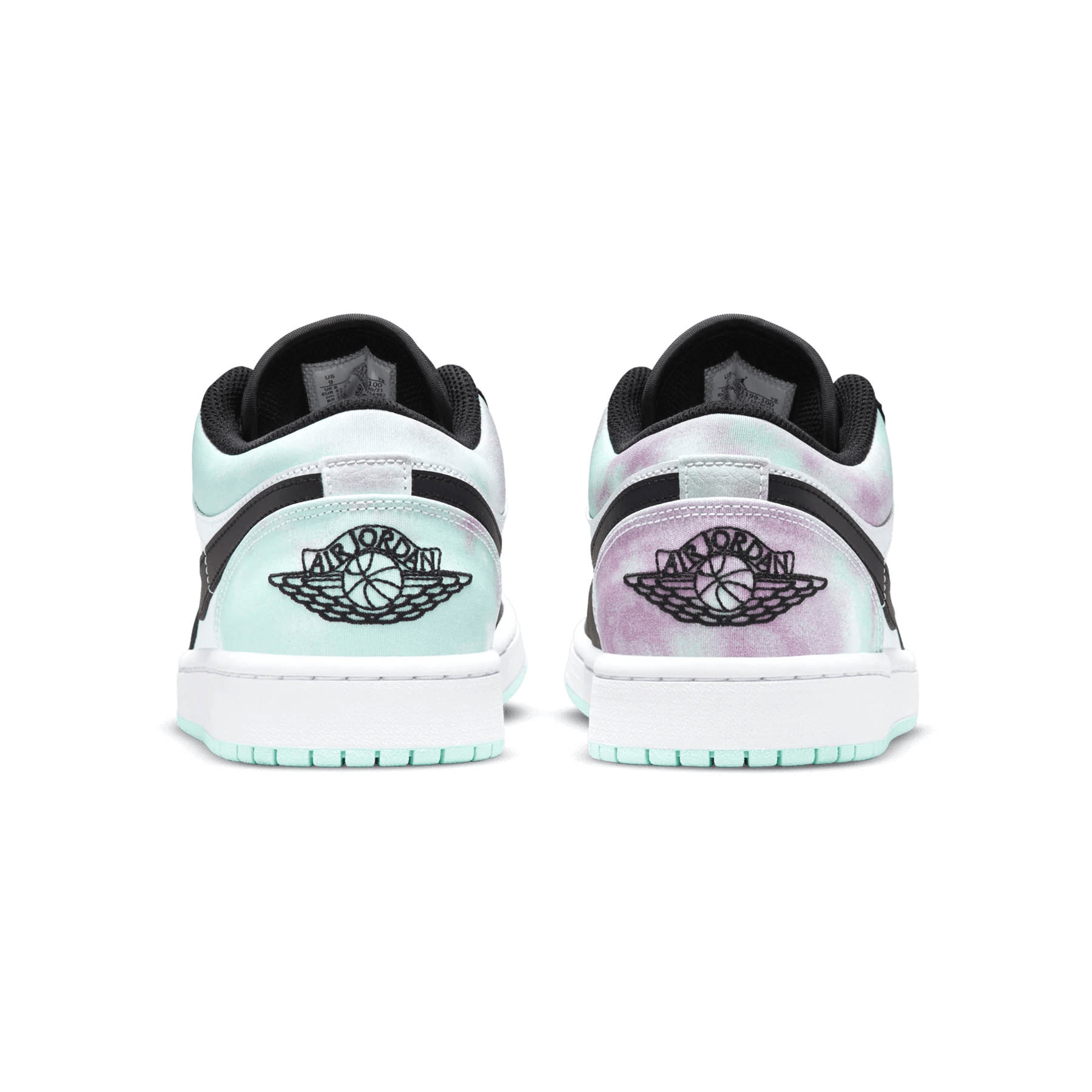 Air Jordan 1 Low SE 'Tie Dye' — UK 3 | EU 35.5 | US 3.5 — Top View
