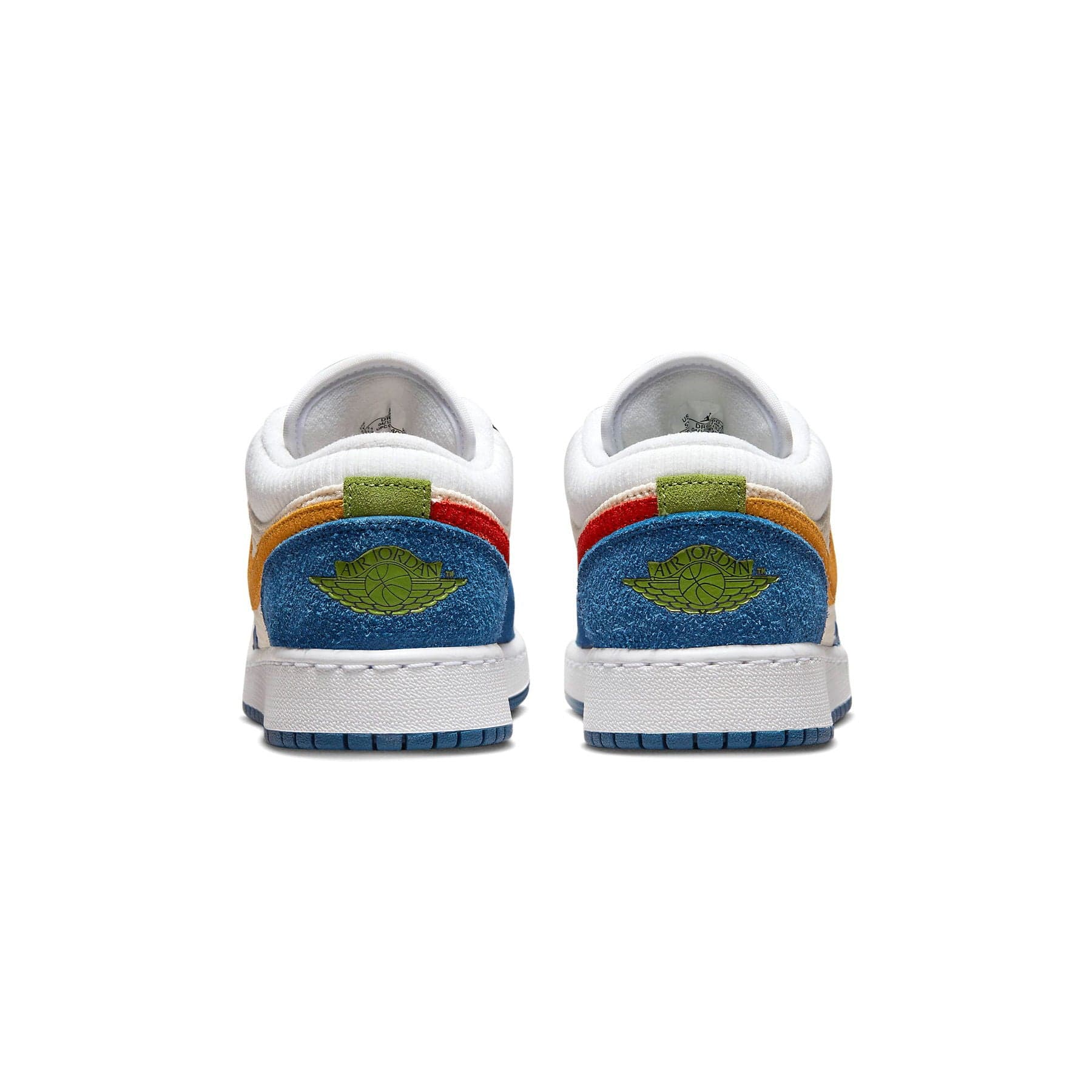 Air Jordan 1 Low SE GS 'Messy Room' — UK 13.5 | EU 32 | US 1Y — Top View