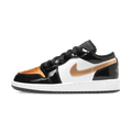 Air Jordan 1 Low SE GS 'Gold Toe' — UK 13.5 | EU 32 | US 1Y — Front View