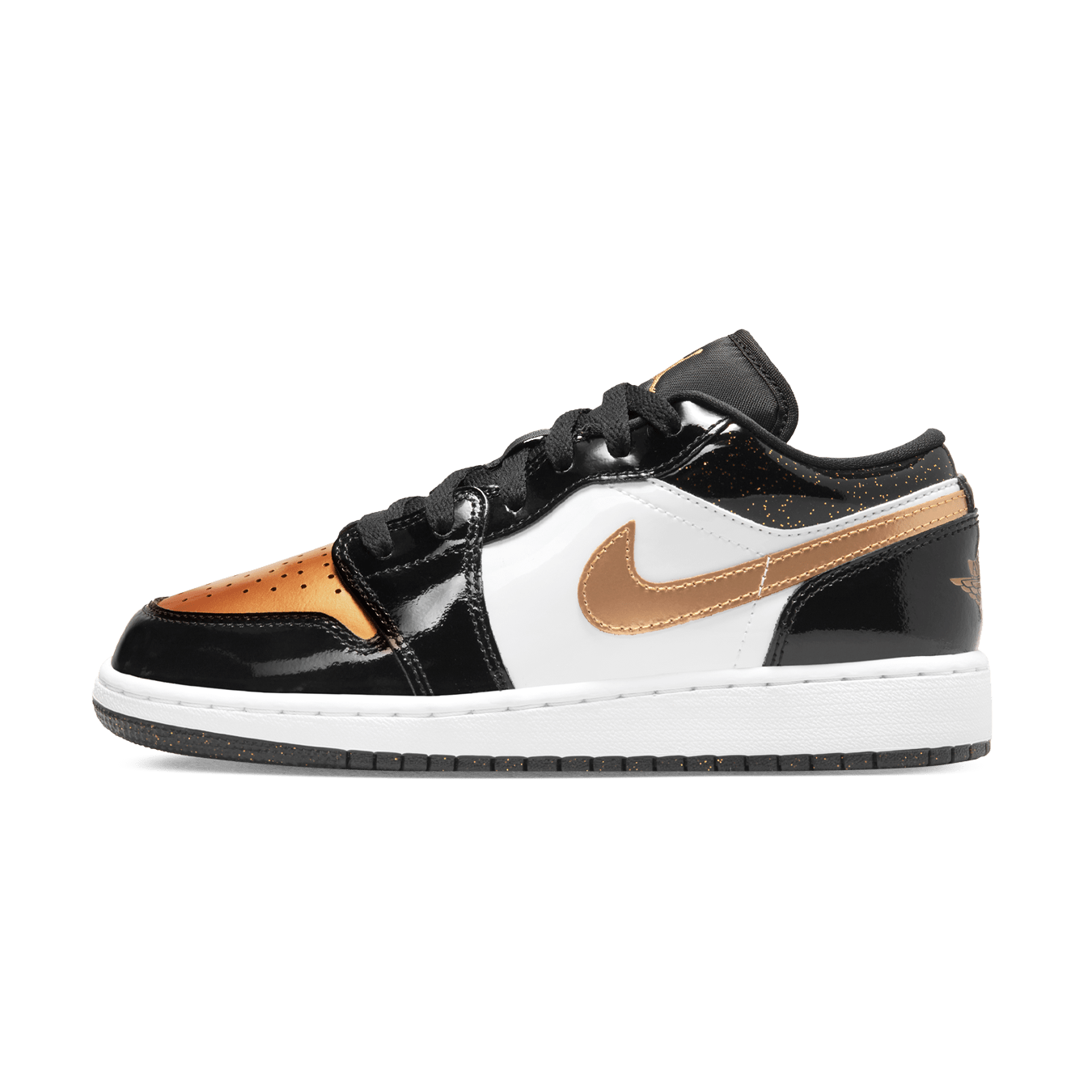Air Jordan 1 Low SE GS 'Gold Toe' — UK 13.5 | EU 32 | US 1Y — Front View