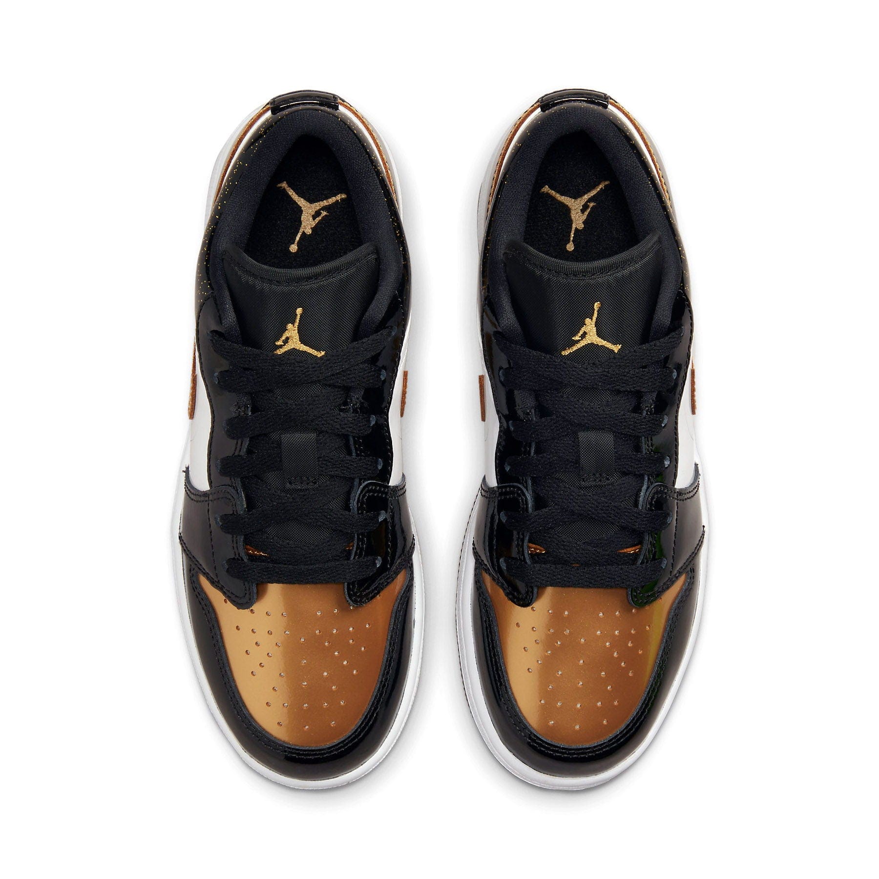 Air Jordan 1 Low SE GS 'Gold Toe' — UK 13.5 | EU 32 | US 1Y — Top View