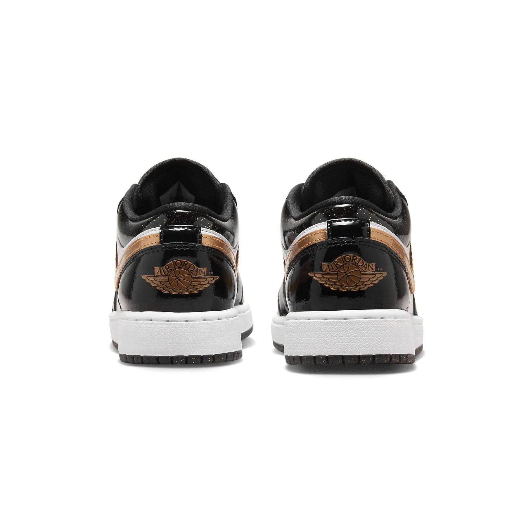 Air Jordan 1 Low SE GS 'Gold Toe' — UK 13.5 | EU 32 | US 1Y — Back View