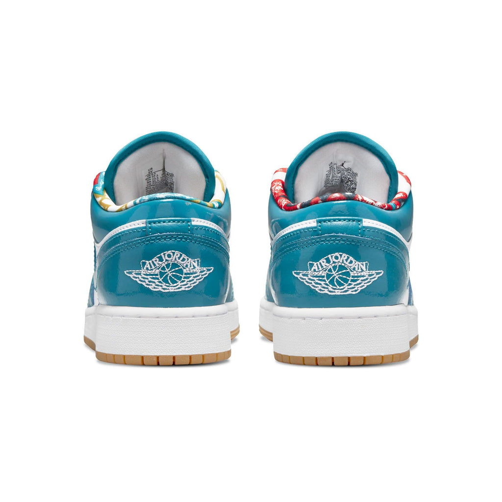 Air Jordan 1 Low SE GS 'Barcelona' — UK 13.5 | EU 32 | US 1Y — Top View