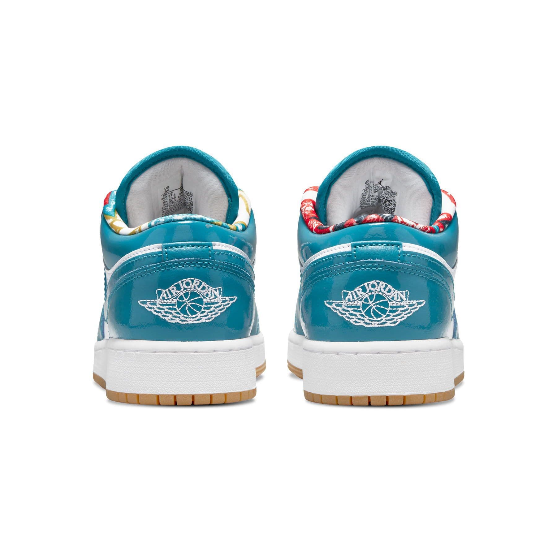 Air Jordan 1 Low SE GS 'Barcelona' — UK 13.5 | EU 32 | US 1Y — Top View