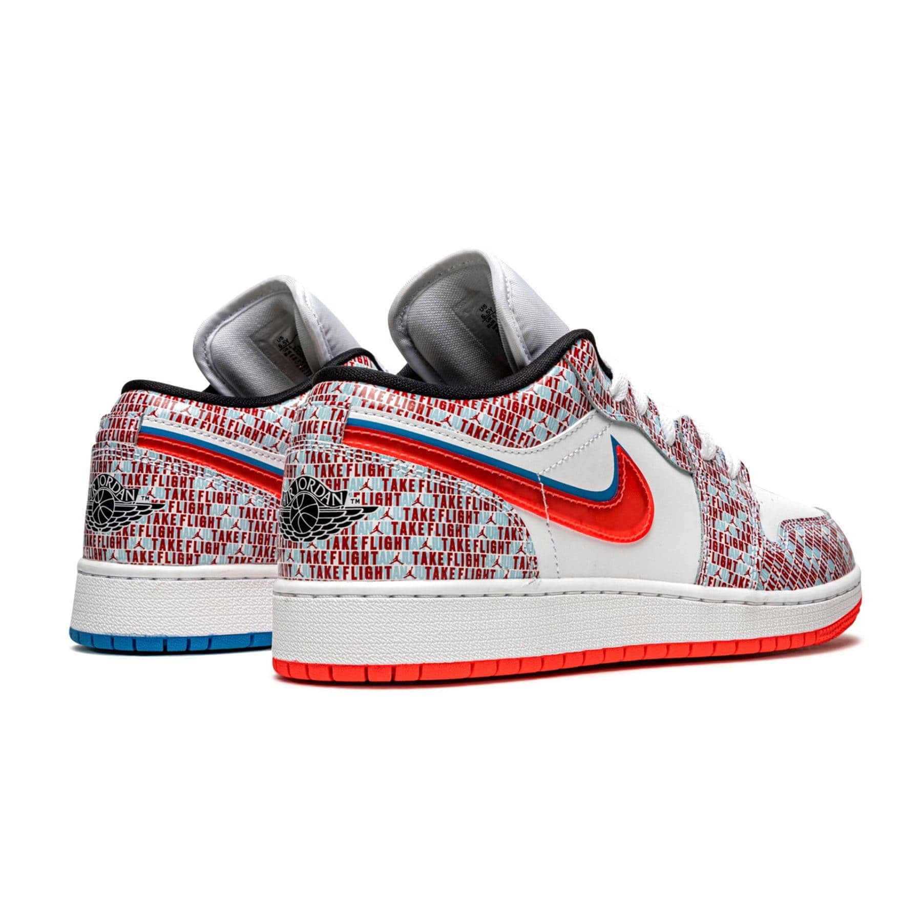 Air Jordan 1 Low SE GS 'Take Flight' — UK 13.5 | EU 32 | US 1Y — Back View