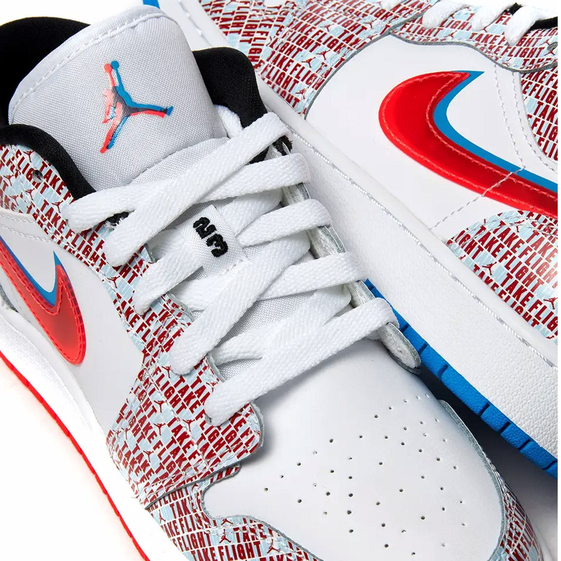 Air Jordan 1 Low SE GS 'Take Flight' — UK 13.5 | EU 32 | US 1Y — Lifestyle View