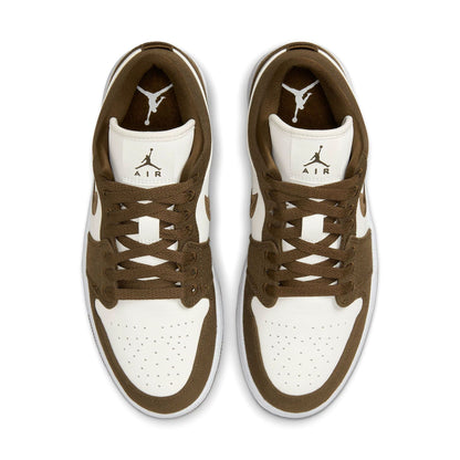 Air Jordan 1 Low SE Wmns 'Light Olive' — UK 2.5 | EU 35.5 | US 5 — Top View