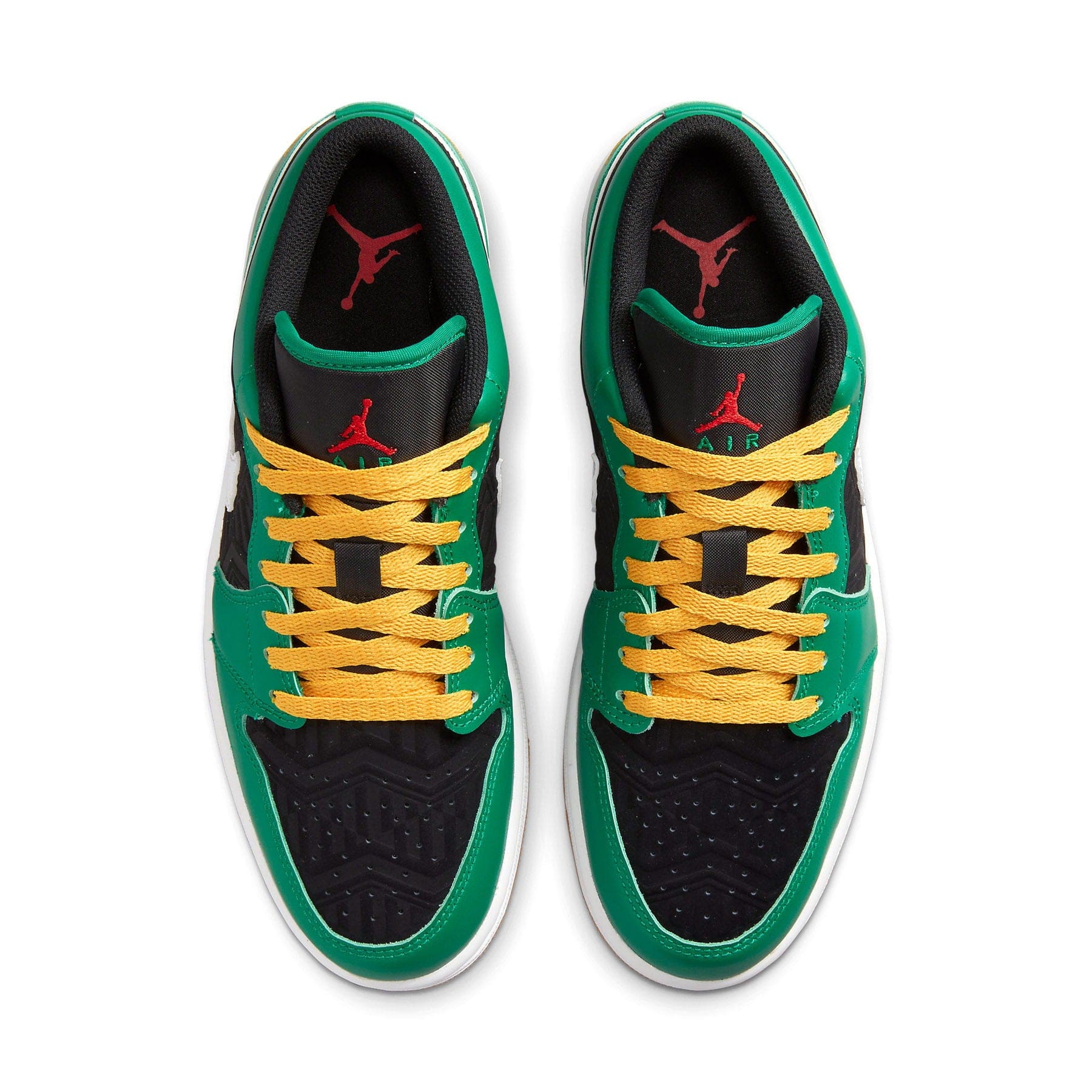 Air Jordan 1 Low SE 'Christmas' — UK 3 | EU 35.5 | US 3.5 — Top View