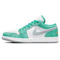 Air Jordan 1 Low 'New Emerald' — UK 3 | EU 35.5 | US 3.5 — Front View