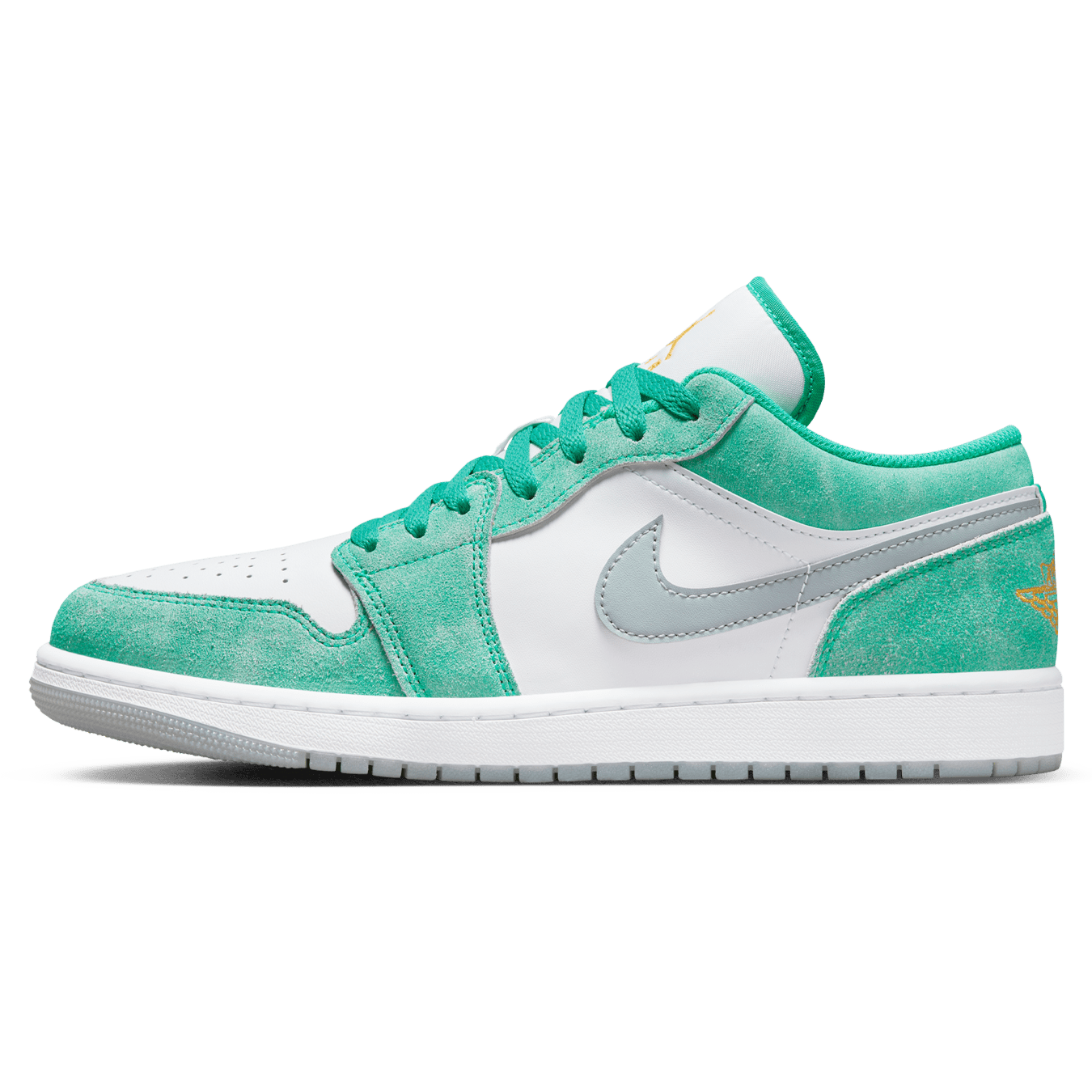 Air Jordan 1 Low 'New Emerald' — UK 3 | EU 35.5 | US 3.5 — Front View