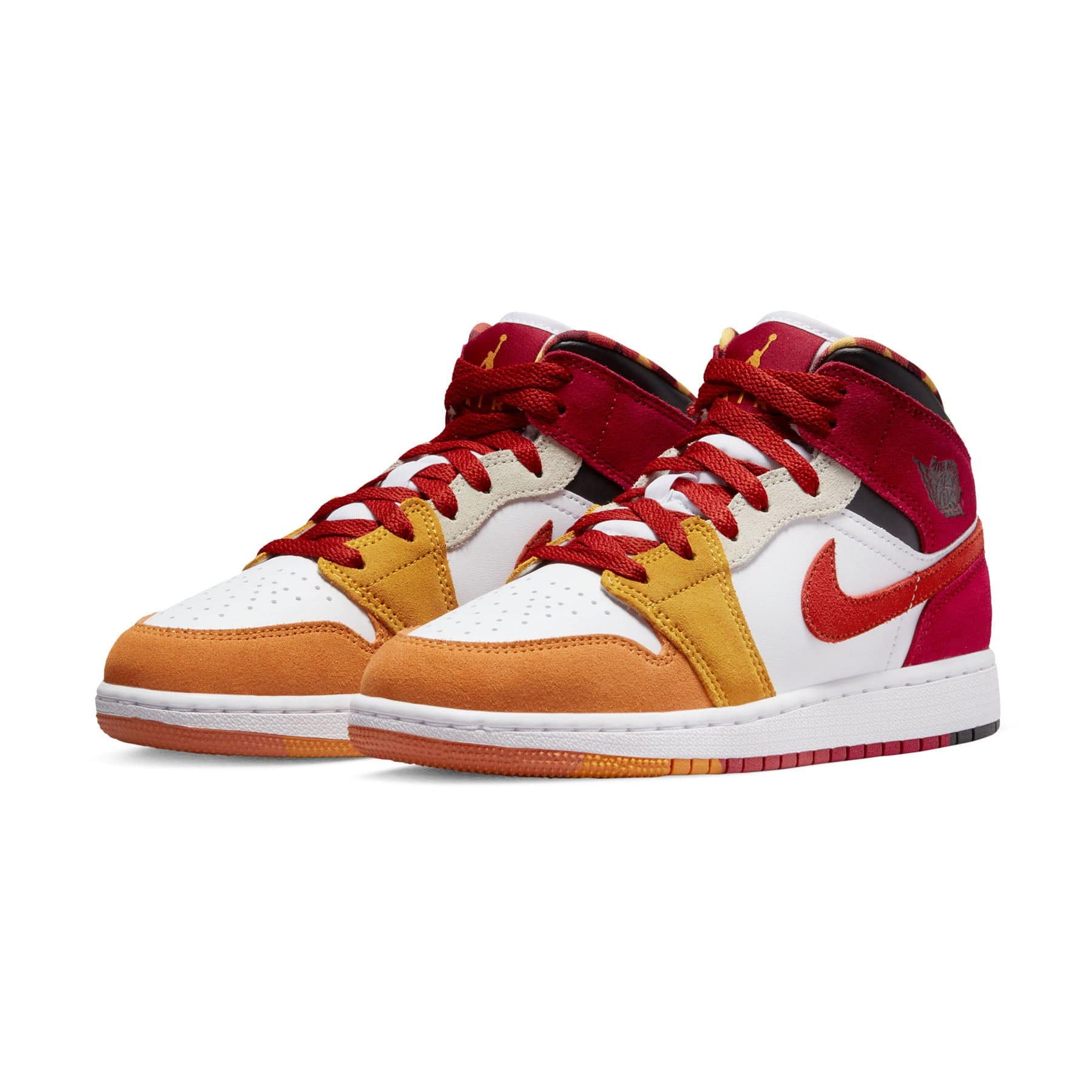 Air Jordan 1 Mid SE GS 'Picnic' — UK 13.5 | EU 32 | US 1Y — Side View