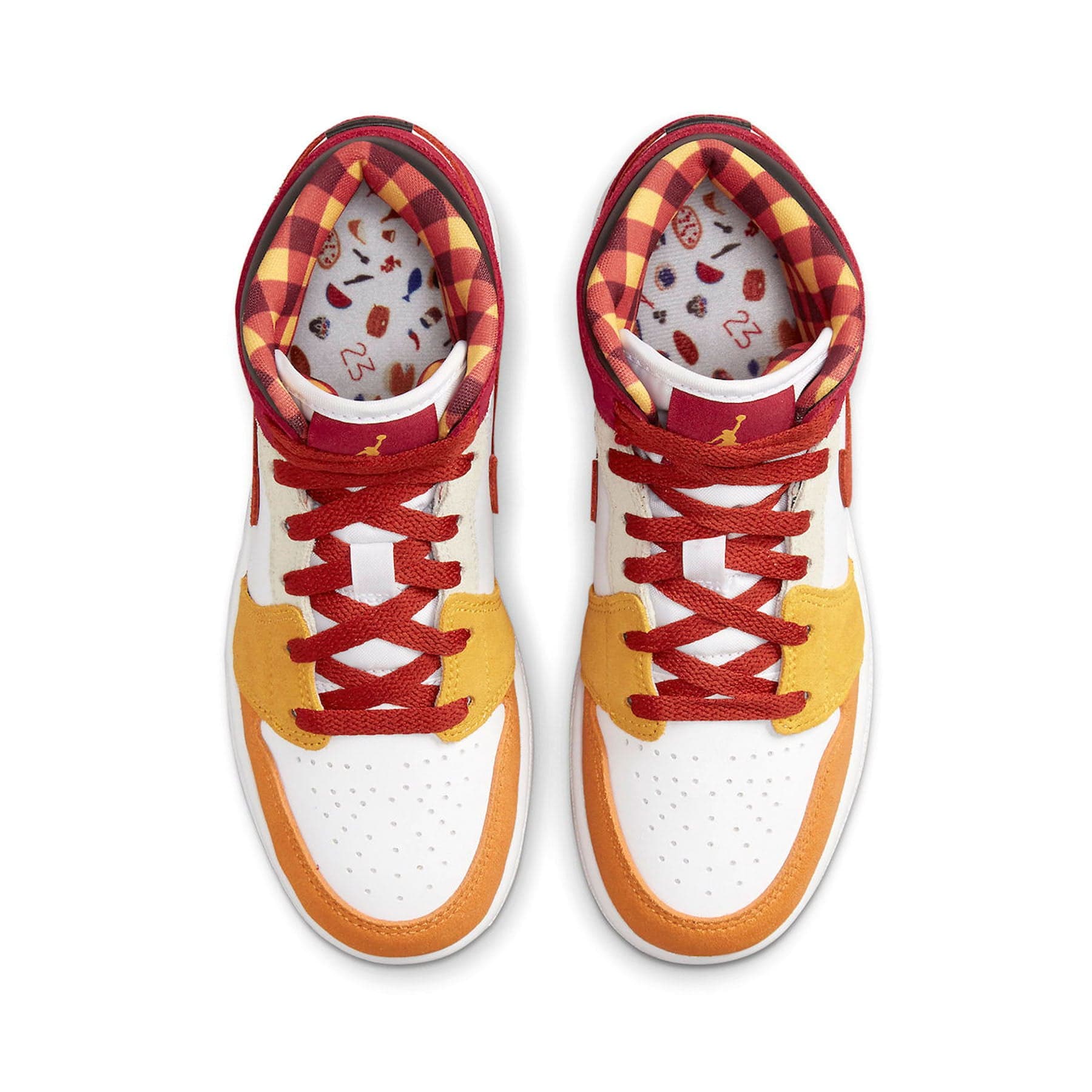 Air Jordan 1 Mid SE GS 'Picnic' — UK 13.5 | EU 32 | US 1Y — Back View