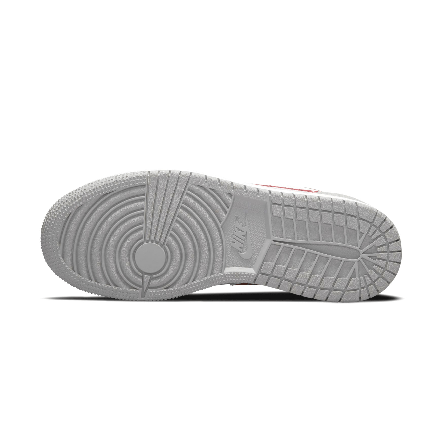 Air Jordan 1 Low SE GS 'Light Smoke Grey Gym Red' — UK 13.5 | EU 32 | US 1Y — Detail View