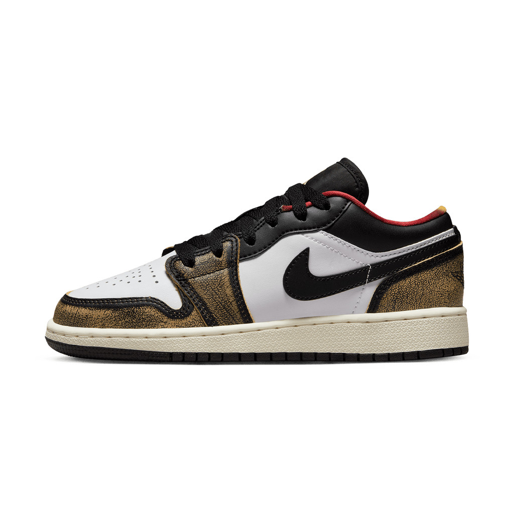 Air Jordan 1 Low SE GS 'Wear-Away - Tan' — UK 13.5 | EU 32 | US 1Y — Front View