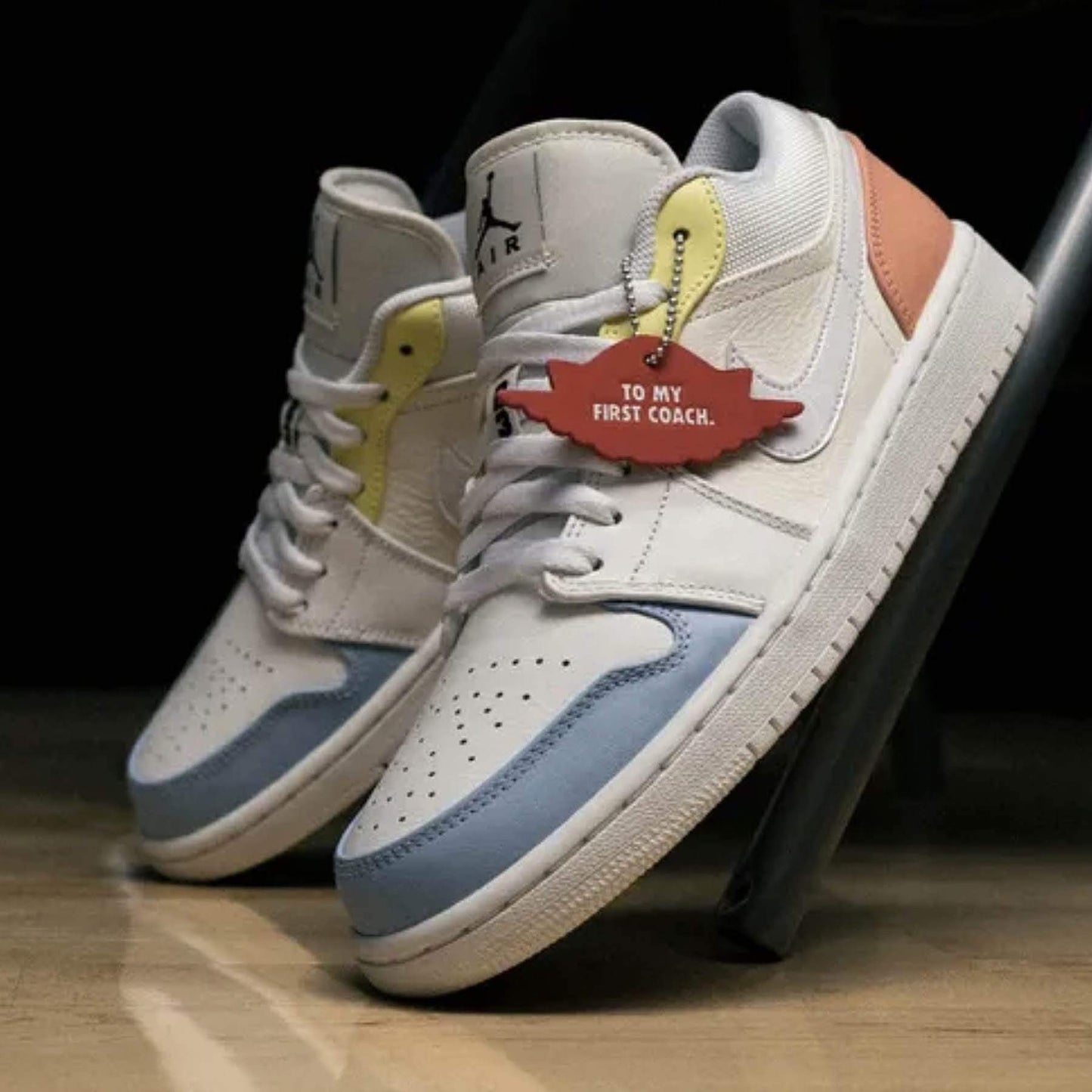 Air Jordan 1 Low 'To My First Coach' — UK 3 | EU 35.5 | US 3.5 — Lifestyle View