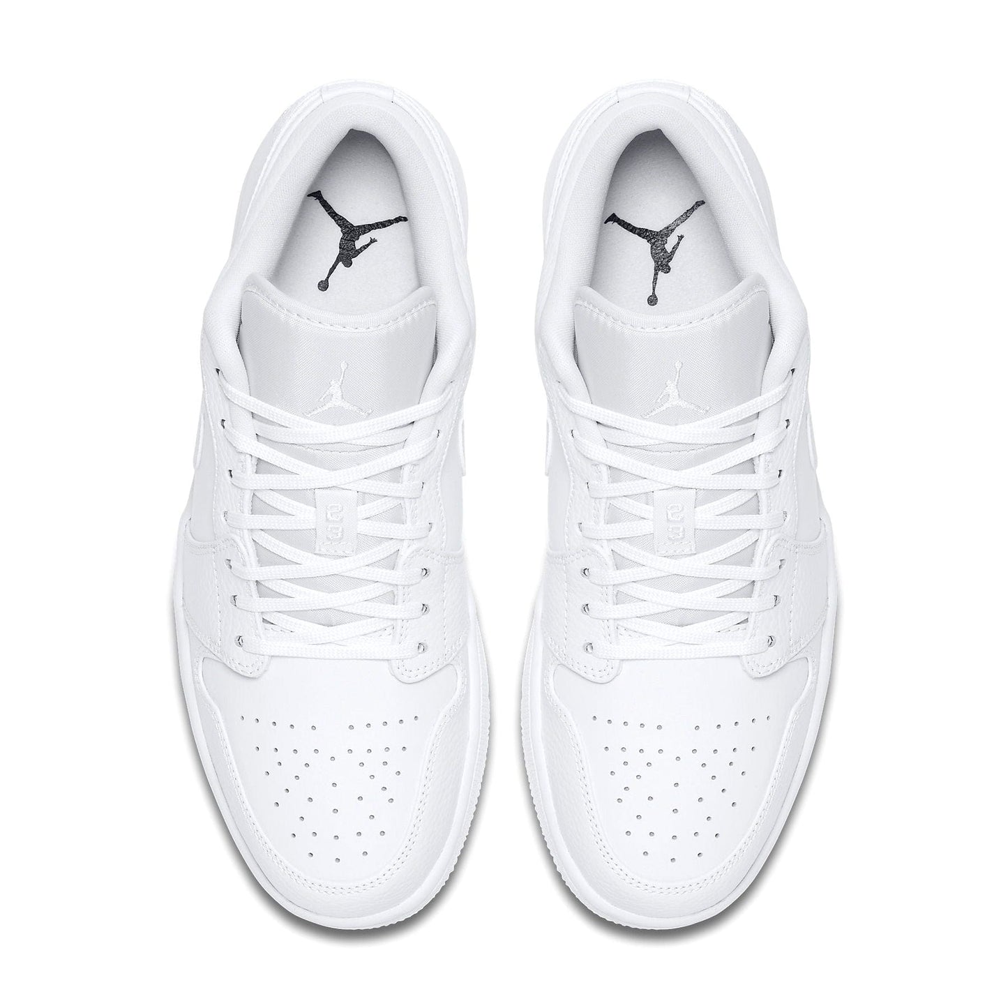 Air Jordan 1 Low 'Triple White' — UK 3 | EU 35.5 | US 3.5 — Back View