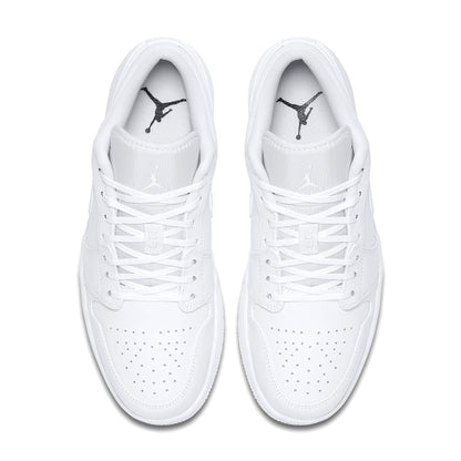 Air Jordan 1 Low 'Triple White' — UK 3 | EU 35.5 | US 3.5 — Back View