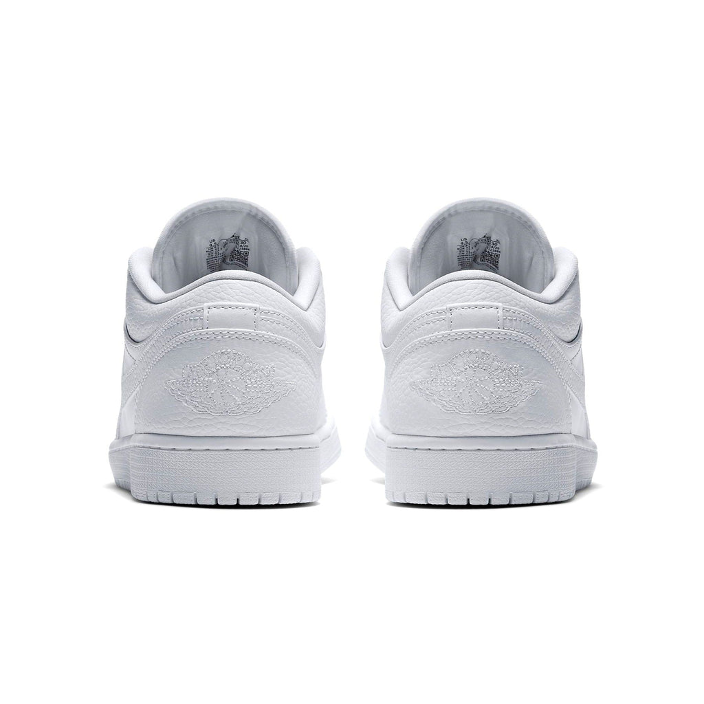 Air Jordan 1 Low 'Triple White' — UK 3 | EU 35.5 | US 3.5 — Top View