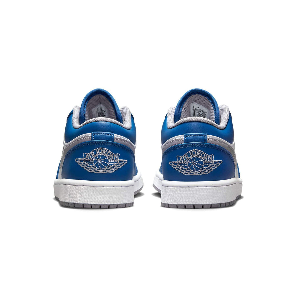 Air Jordan 1 Low 'True Blue Cement' — UK 3 | EU 35.5 | US 3.5 — Top View