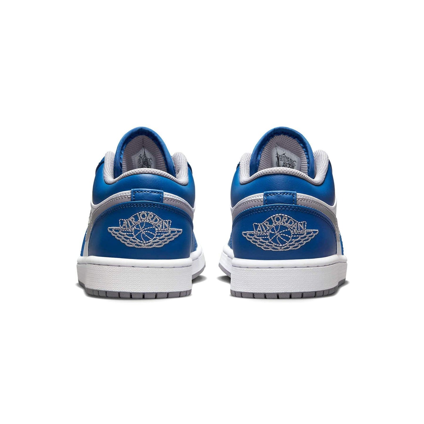 Air Jordan 1 Low 'True Blue Cement' — UK 3 | EU 35.5 | US 3.5 — Top View