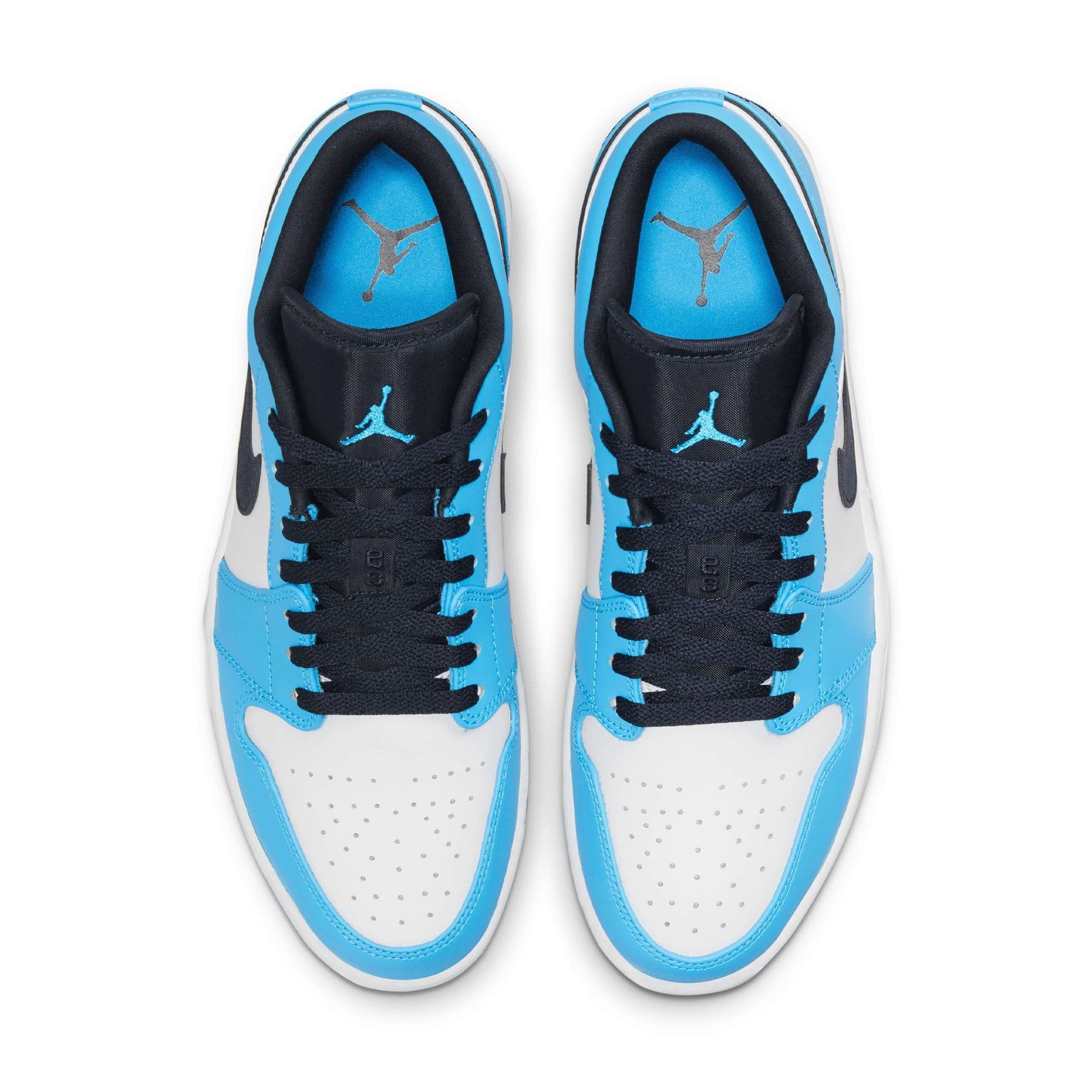 Air Jordan 1 Low 'UNC' — UK 3 | EU 35.5 | US 3.5 — Back View