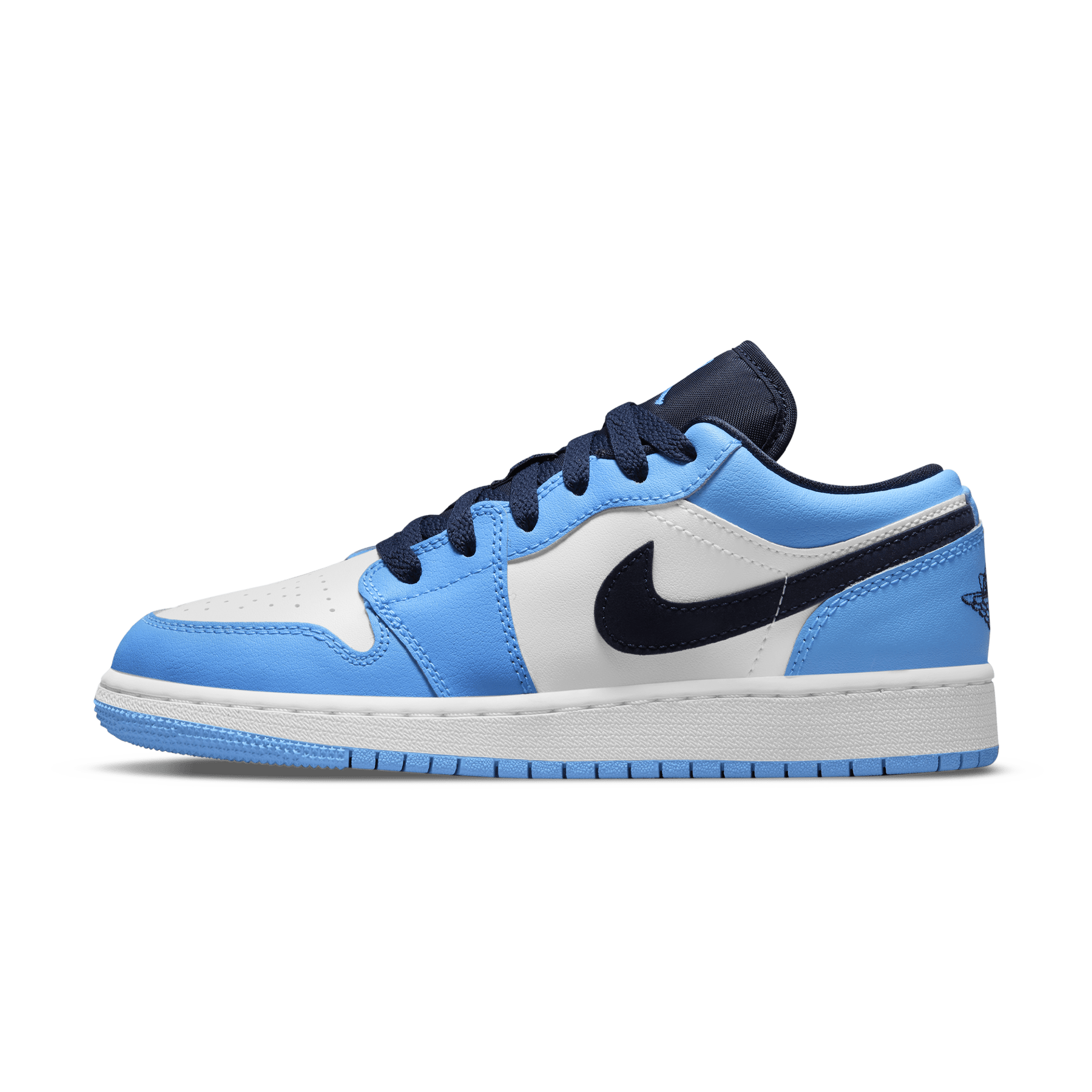 Air Jordan 1 Low GS 'UNC' — UK 13.5 | EU 32 | US 1Y — Front View