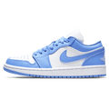 Air Jordan 1 Low Wmns 'UNC' — UK 2.5 | EU 35.5 | US 5 — Front View