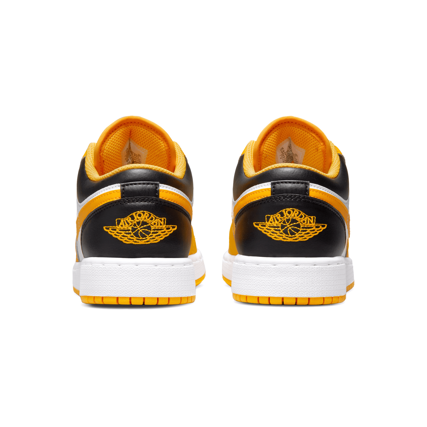 Air Jordan 1 Low GS 'Taxi' — UK 13.5 | EU 32 | US 1Y — Top View
