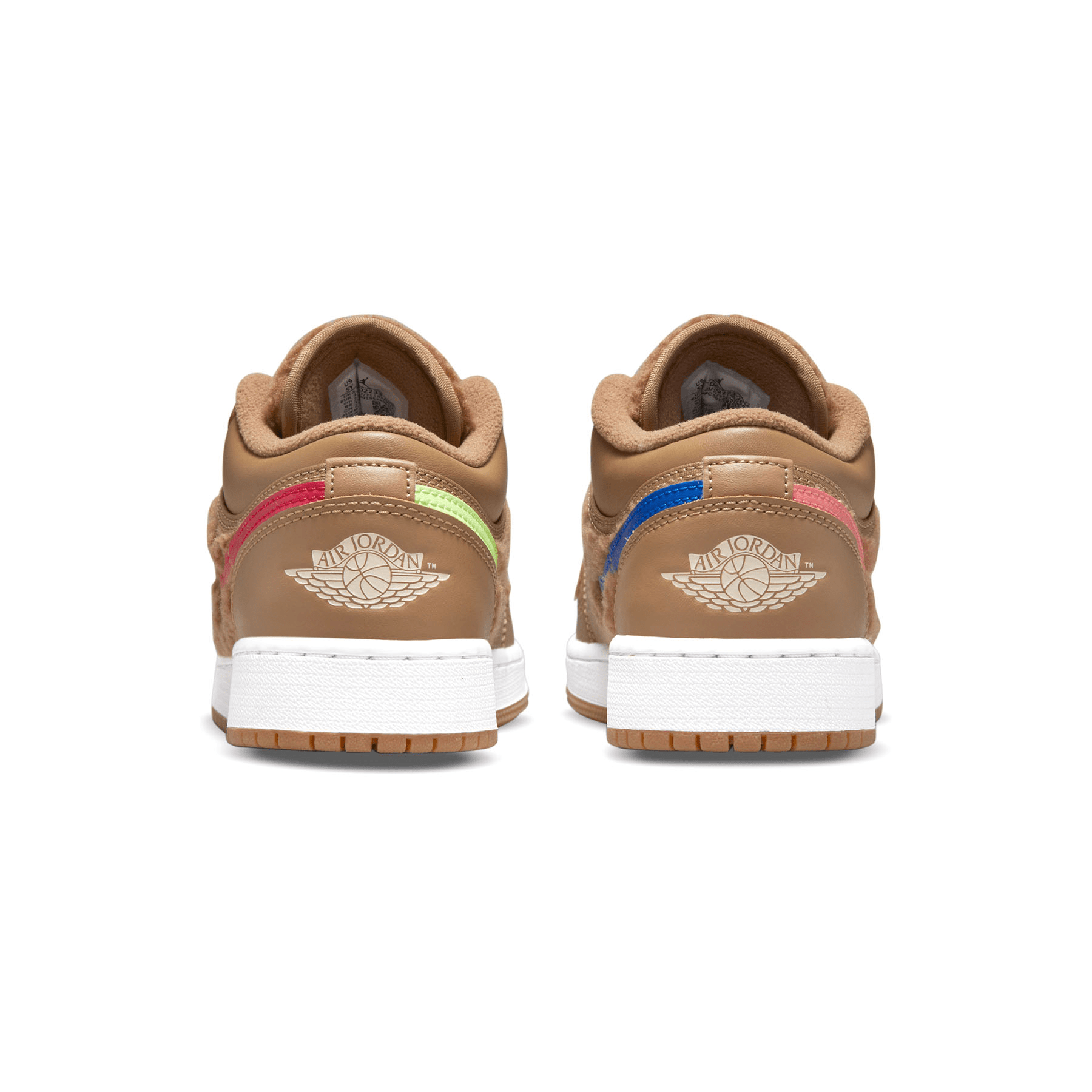 Air Jordan 1 Low Utility GS 'Teddy Bear' — UK 13.5 | EU 32 | US 1Y — Top View