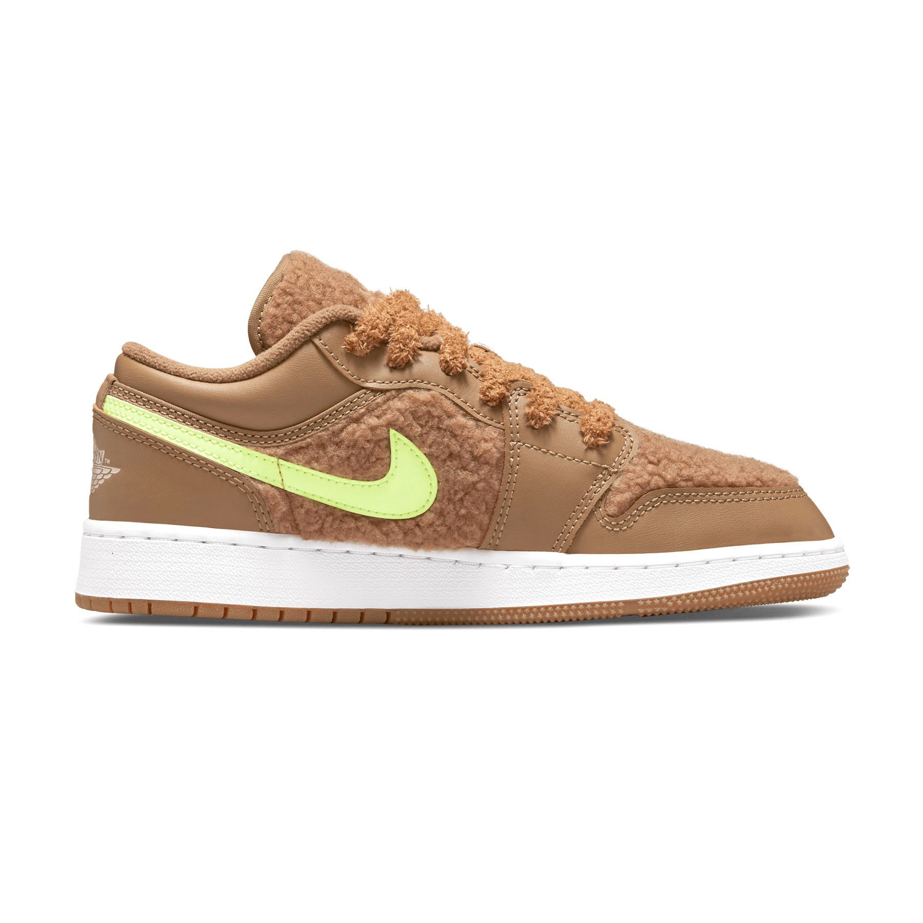 Air Jordan 1 Low Utility GS 'Teddy Bear' — UK 13.5 | EU 32 | US 1Y — Detail View