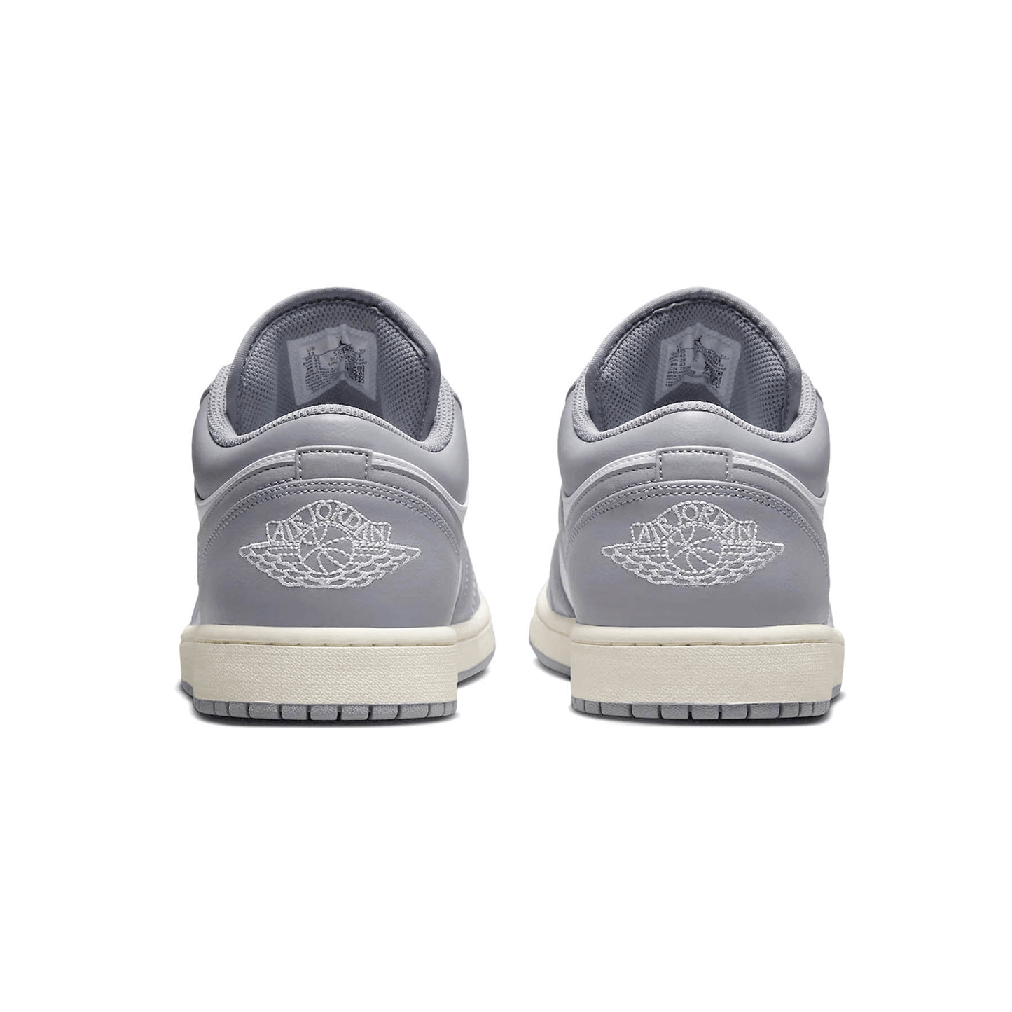 Air Jordan 1 Low 'Vintage Grey' — UK 3 | EU 35.5 | US 3.5 — Top View