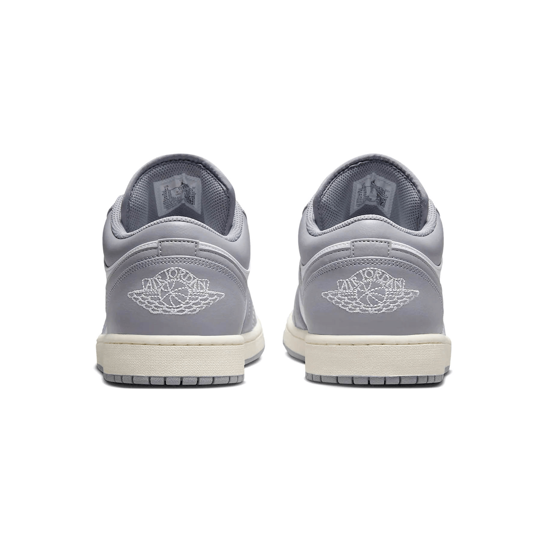 Air Jordan 1 Low 'Vintage Grey' — UK 3 | EU 35.5 | US 3.5 — Top View