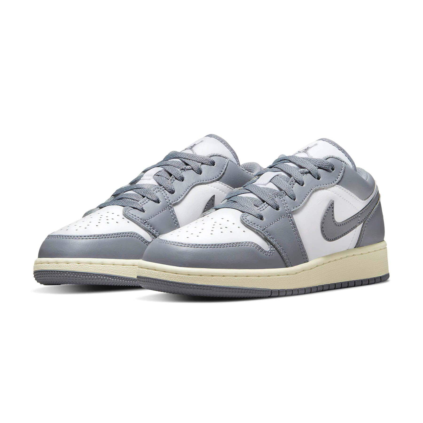 Air Jordan 1 Low GS 'Vintage Grey' — UK 13.5 | EU 32 | US 1Y — Side View