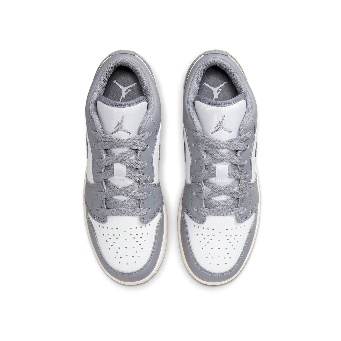 Air Jordan 1 Low GS 'Vintage Grey' — UK 13.5 | EU 32 | US 1Y — Back View