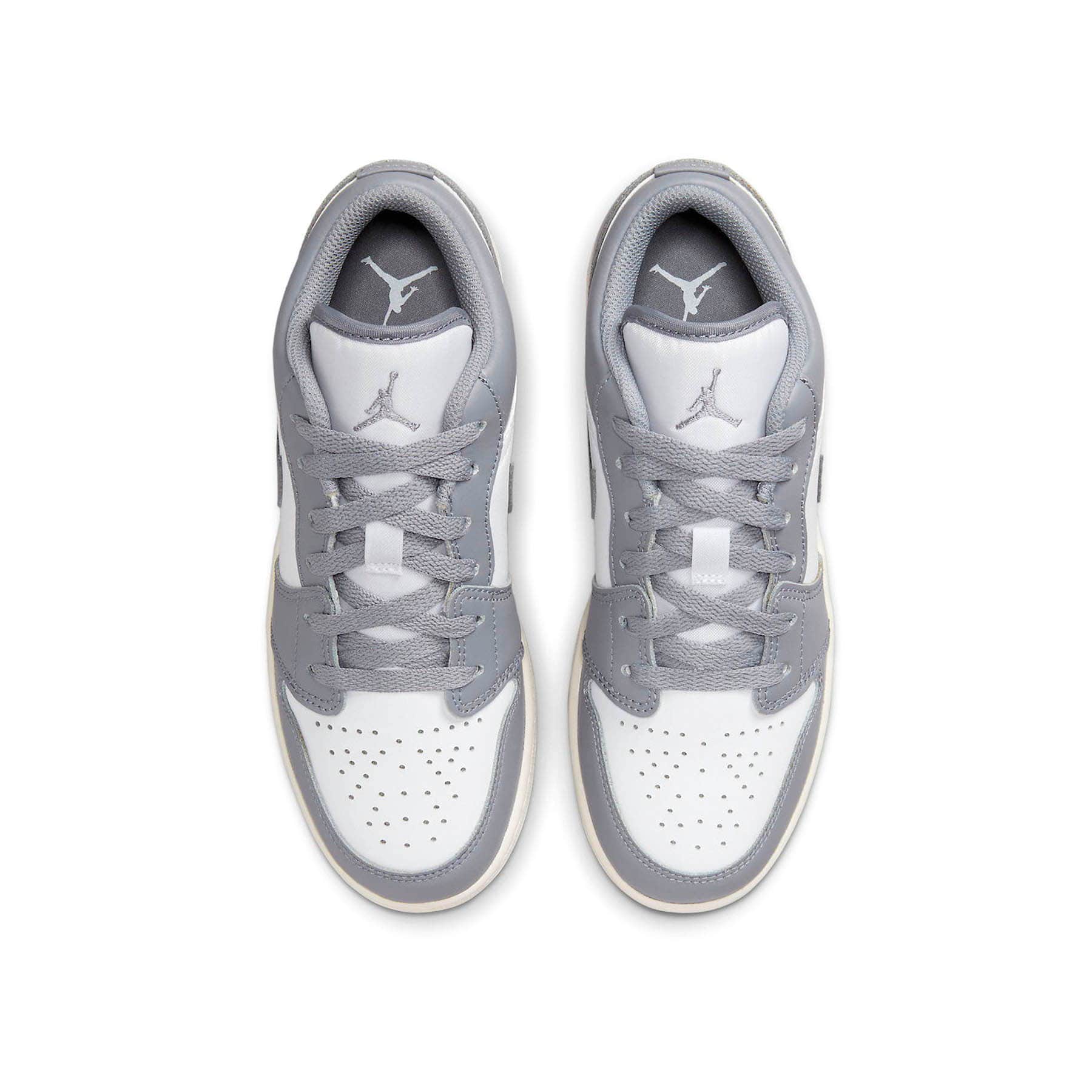 Air Jordan 1 Low GS 'Vintage Grey' — UK 13.5 | EU 32 | US 1Y — Back View