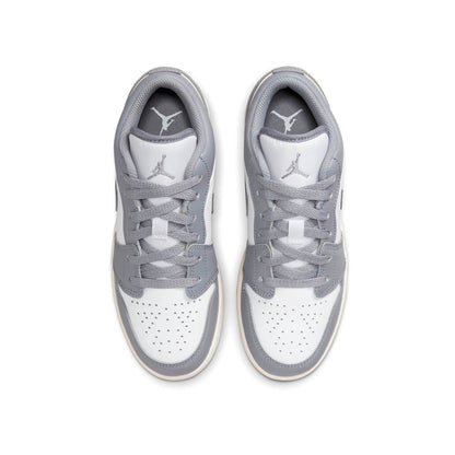 Air Jordan 1 Low GS 'Vintage Grey' — UK 13.5 | EU 32 | US 1Y — Back View