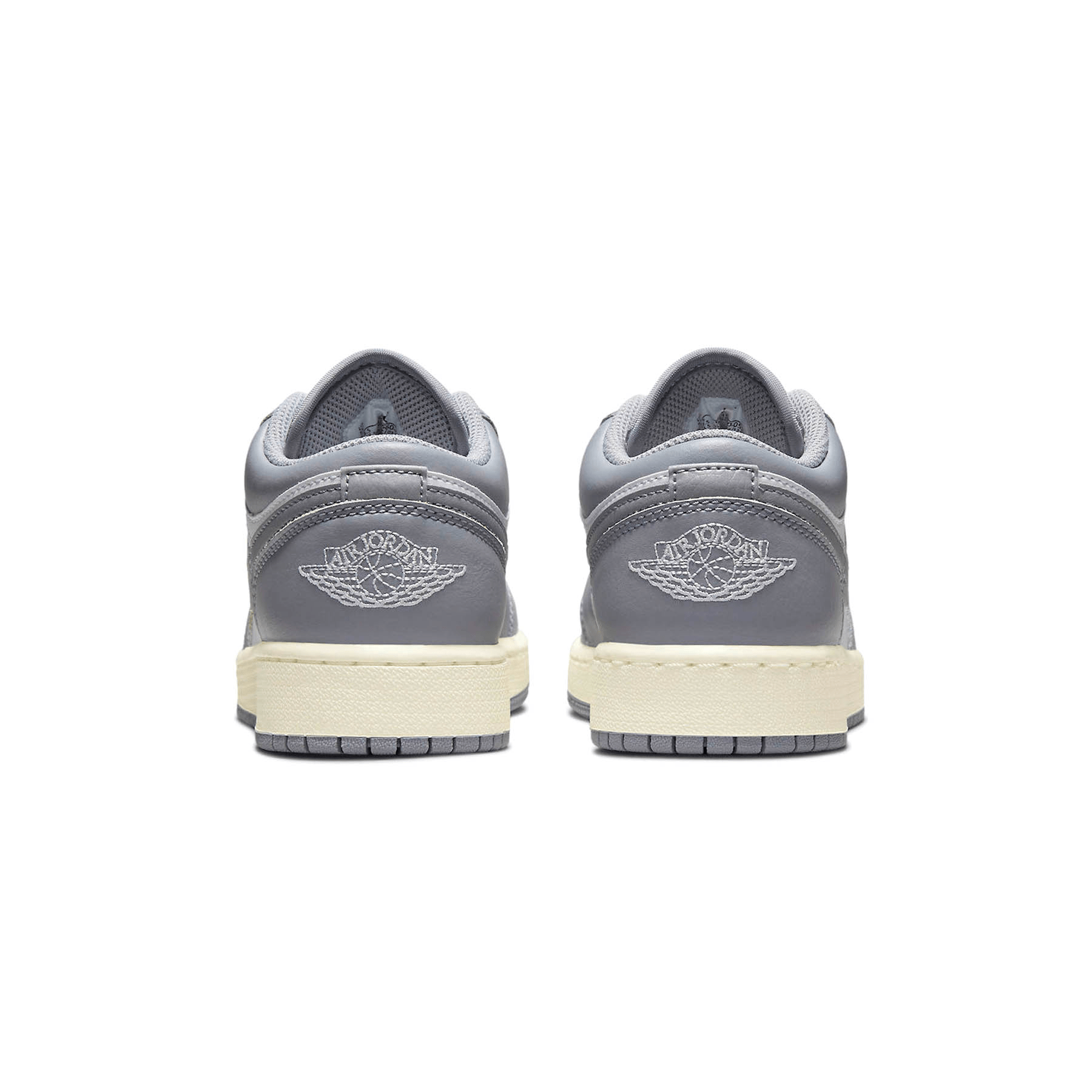 Air Jordan 1 Low GS 'Vintage Grey' — UK 13.5 | EU 32 | US 1Y — Top View