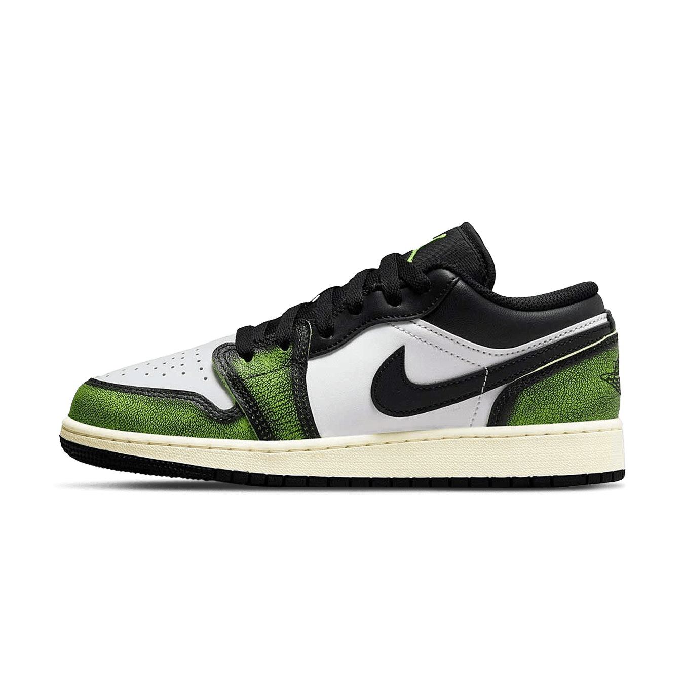 Air Jordan 1 Low SE GS Electric Green — UK 13.5 | EU 32 | US 1Y — Front View
