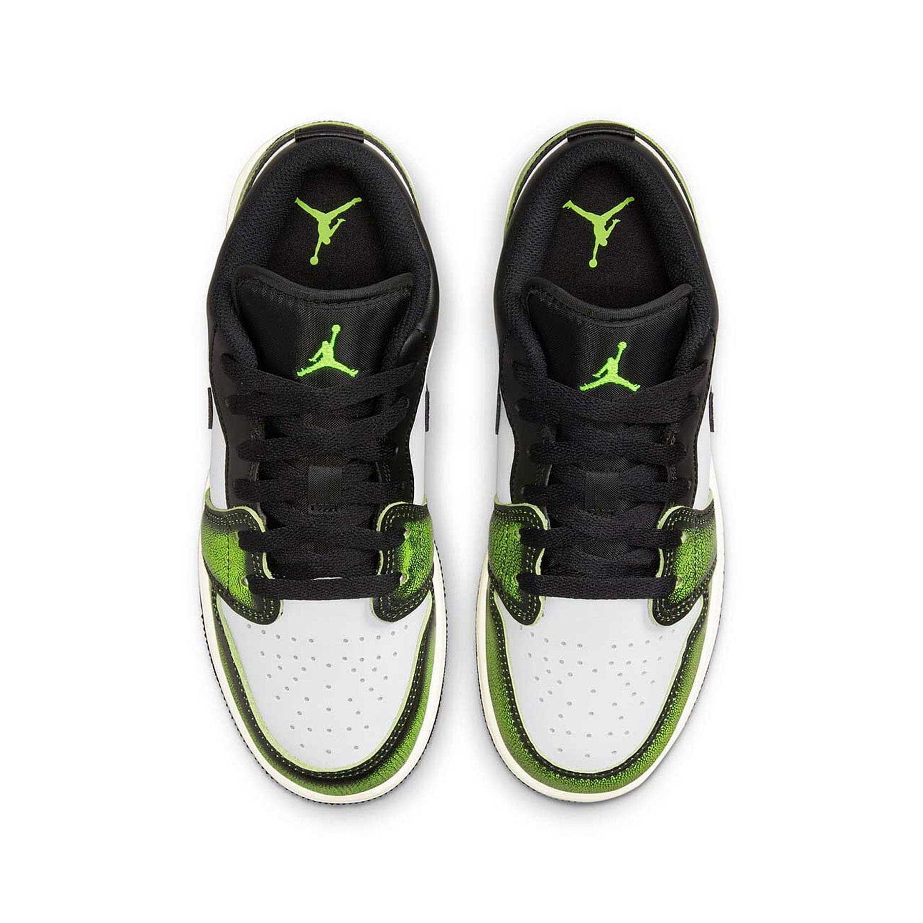 Air Jordan 1 Low SE GS Electric Green — UK 13.5 | EU 32 | US 1Y — Back View