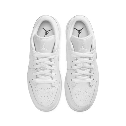 Air Jordan 1 Low GS 'Triple White' — UK 13.5 | EU 32 | US 1Y — Back View